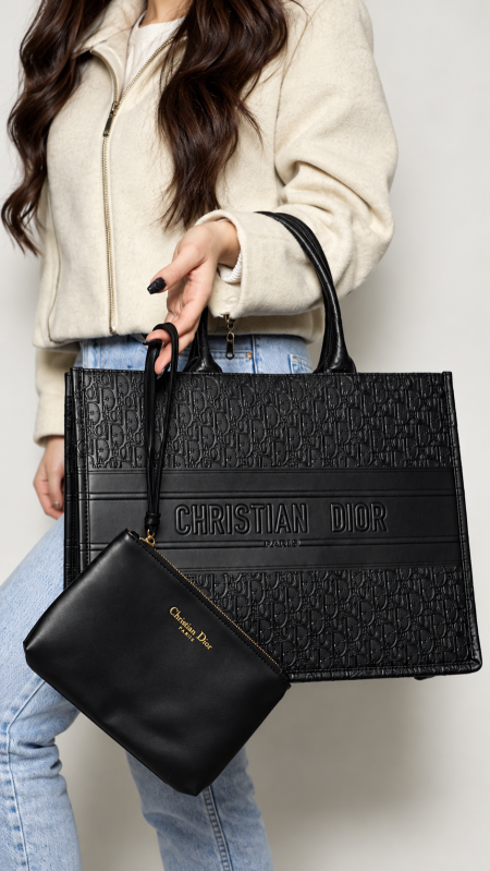 شنطة -  DIOR / توت باج - شامل جزدان داخلي